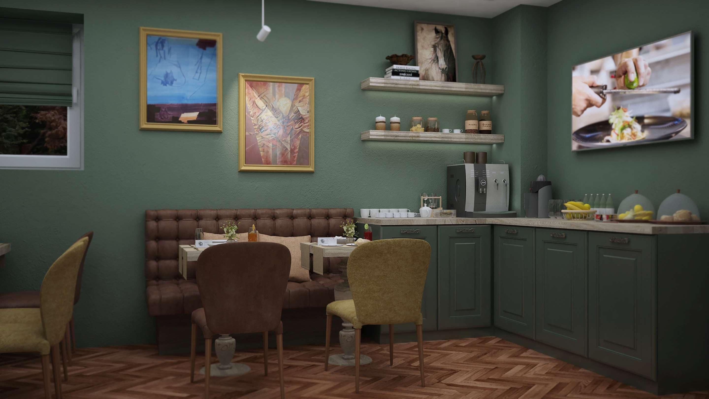 Gallery 37 Powered By Aston Plovdiv Exterior photo 3D rendering of a kitchen